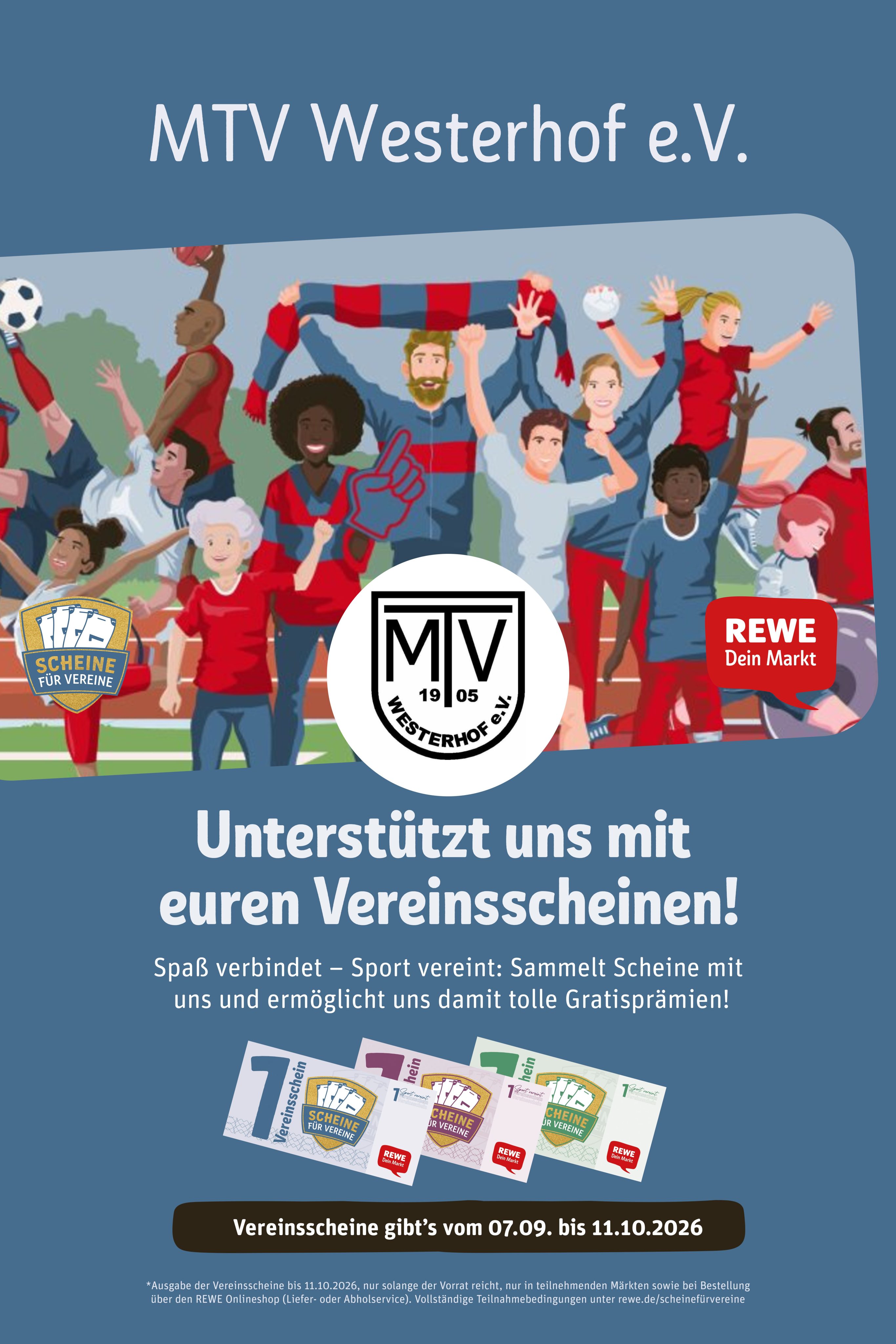 Scheine für Vereine geht in die 7. Runde